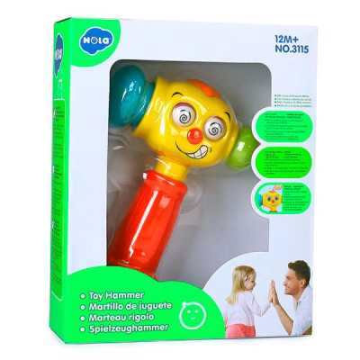 Музыкальная развивающая игрушка Hola Toys Веселый молоточек (3115) Музыкальная развивающая игрушка Hola Toys Веселый молоточек (3115)