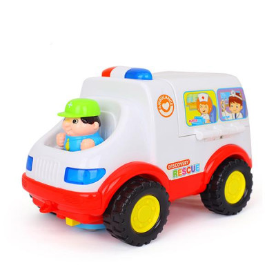 Музыкальная машинка Hola Toys Скорая помощь с инструментами (836) Музыкальная машинка Hola Toys Скорая помощь с инструментами (836)