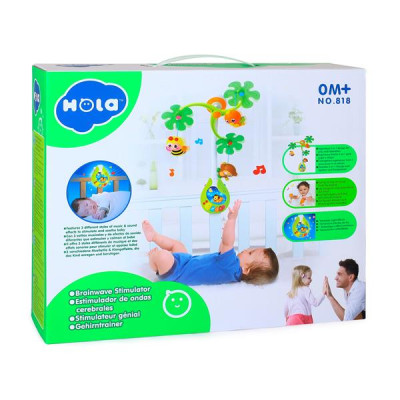 Музыкальный мобиль на кроватку Hola Toys Веселый остров (818) Музыкальный мобиль на кроватку Hola Toys Веселый остров (818)