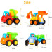 Набор игрушечных машинок Hola Toys Фермерская техника, 4 шт. (326)