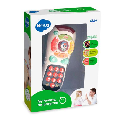 Музыкальная развивающая игрушка Hola Toys Умный пульт (3113) Музыкальная развивающая игрушка Hola Toys Умный пульт (3113)