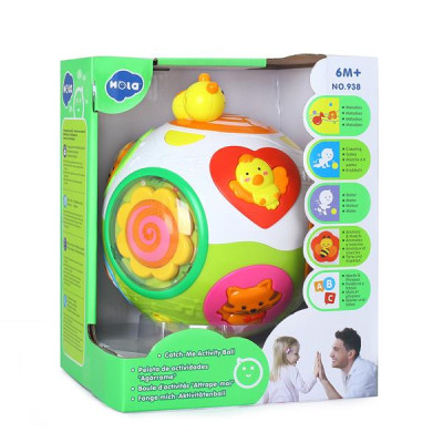 Музыкальная игрушка Hola Toys Мячик (938)