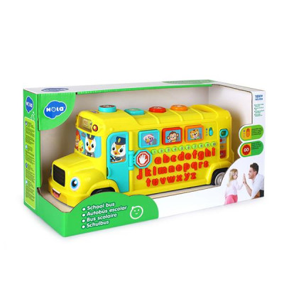 Музыкальная развивающая игрушка Hola Toys Школьный автобус (3126) Музыкальная развивающая игрушка Hola Toys Школьный автобус (3126)