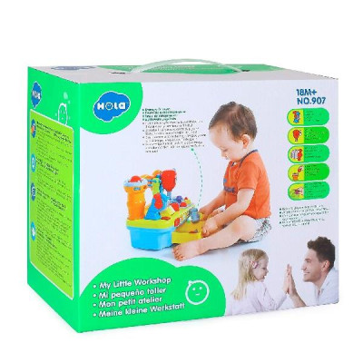 Музыкальный игровой набор Hola Toys Столик с инструментами (907) Музыкальный игровой набор Hola Toys Столик с инструментами (907)