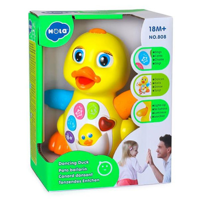 Музыкальная игрушка Hola Toys Желтый утенок (808) Музыкальная игрушка Hola Toys Желтый утенок (808)