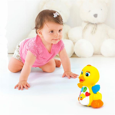 Музыкальная игрушка Hola Toys Желтый утенок (808) Музыкальная игрушка Hola Toys Желтый утенок (808)