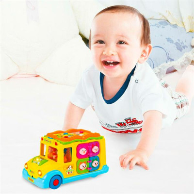 Музыкальная развивающая игрушка Hola Toys Школьный автобус (796) Музыкальная развивающая игрушка Hola Toys Школьный автобус (796)
