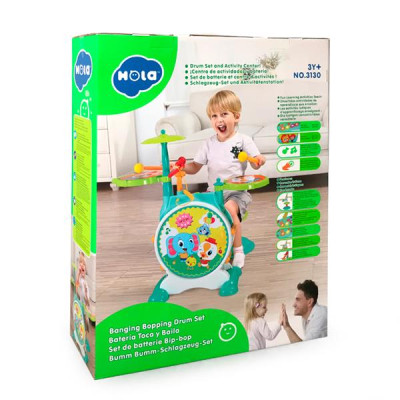 Музыкальная игрушка Hola Toys Барабанная установка (3130)