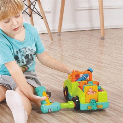 Музыкальная машинка Hola Toys Грузовик с инструментами (6109) Музыкальная машинка Hola Toys Грузовик с инструментами (6109)