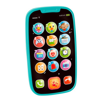 Музыкальная игрушка Hola Toys Мой первый смартфон, голубой (3127-blue)