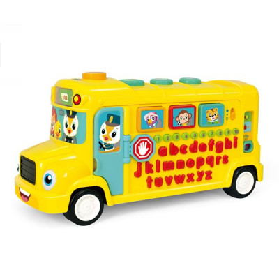 Музыкальная развивающая игрушка Hola Toys Школьный автобус (3126)