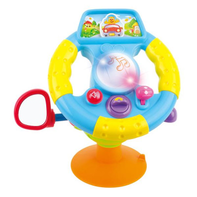 Музыкальный руль Hola Toys Юный водитель (916)