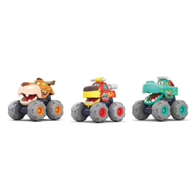 Набор игрушечных машинок Hola Toys Монстр-траки 3 шт. (A3151)