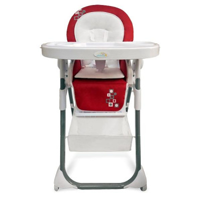 Стульчик для кормления Wonderkids Rico красный (AWK32-R12-001) Стульчик для кормления Wonderkids Rico красный (AWK32-R12-001)