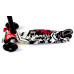 Детский самокат Scooter MAXI Street Чёрные светящиеся колёса (EB1371092808)