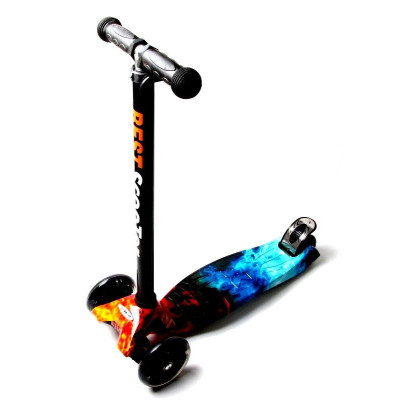 Детский самокат Scooter Fire and Ice светящиеся колеса (EN1964500846) Детский самокат Scooter Fire and Ice светящиеся колеса (EN1964500846)