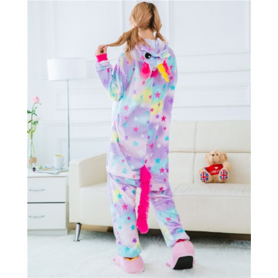 Кигуруми женский Единорог KIGU в звездочку M (F123568) Кигуруми женский Единорог KIGU в звездочку M (F123568)