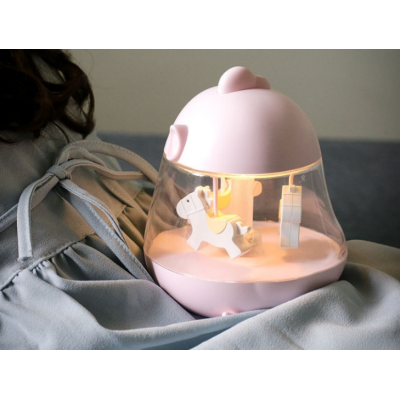 Нічник музичний Карусель Light рожевий (F124000) Нічник музичний Карусель Light рожевий (F124000)