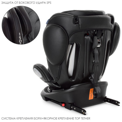 Автокресло El Camino ISOFIX EVOLUTION 360° Royal Dark Gray (al-1045-2) Автокресло El Camino ISOFIX EVOLUTION 360° Royal Dark Gray (al-1045-2)
