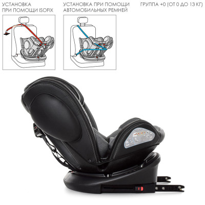 Автокресло El Camino ISOFIX EVOLUTION 360° Royal Dark Gray (al-1045-2) Автокресло El Camino ISOFIX EVOLUTION 360° Royal Dark Gray (al-1045-2)