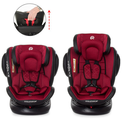 Автокресло El Camino ISOFIX EVOLUTION 360° Royal Red (al-1045-1) Автокресло El Camino ISOFIX EVOLUTION 360° Royal Red (al-1045-1)