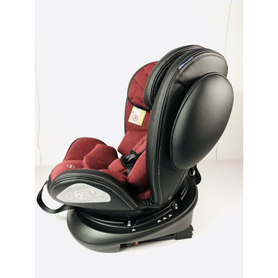Автокресло El Camino ISOFIX EVOLUTION 360° Royal Red (al-1045-1) Автокресло El Camino ISOFIX EVOLUTION 360° Royal Red (al-1045-1)