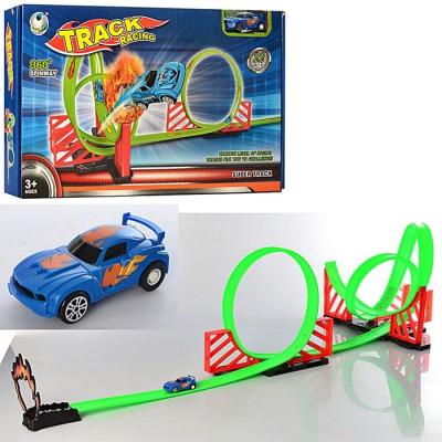 Автомобильный трек QUNXING TOYS поворот 360 градусов (KT011-4) Автомобильный трек QUNXING TOYS поворот 360 градусов (KT011-4)