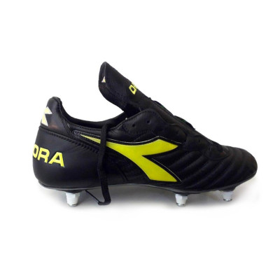 Шипованные бутсы Diadora Kangaroo Brazil SC 24см кожанные Original 
