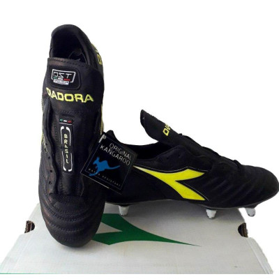 Шипованные бутсы Diadora Kangaroo Brazil SC 25см кожанные Original Шипованные бутсы Diadora Kangaroo Brazil SC 25см кожанные Original