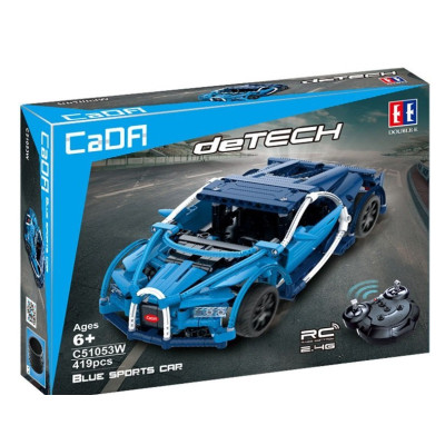 Конструктор машина на радиоуправлении CaDa Bugatti (RTC51053W)