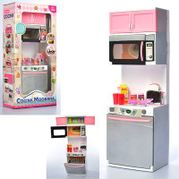 Детская кухня A-Toys с аксессуарами подсветкой (KTQF26211P-1-S)