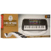 Детское пианино синтезатор Bambi KeyBoard с микрофоном Black (HS3755A)