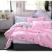 Комплект постельного белья Донна Race Cats Pink евро (DR-103xa)