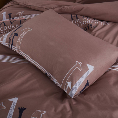 Постельный комплект белья Донна Race Giraffe Brown евро (DR-11xa) Постельный комплект белья Донна Race Giraffe Brown евро (DR-11xa)