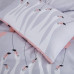Постельный комплект белья Донна Race Flamingo Love евро (DR-7xa)