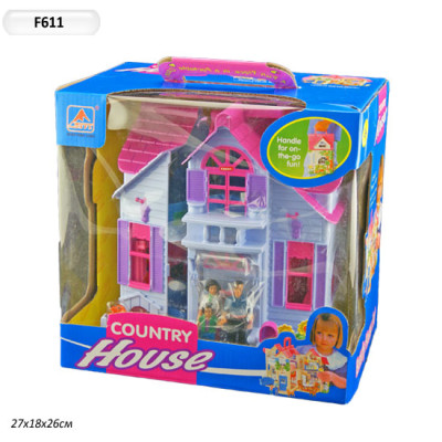 Домик для кукол Limo Toy с фигурками и меблями RT Домик для кукол Limo Toy с фигурками и меблями RT