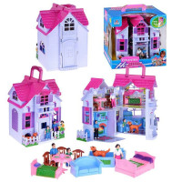 Домик для кукол Limo Toy с фигурками и меблями RT Домик для кукол Limo Toy с фигурками и меблями RT