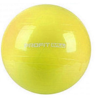 Фитбол мяч для фитнеса Profit Ball 75 см Желтый (RTMS 0383Y)