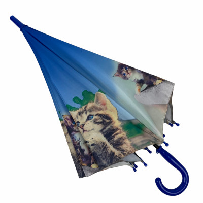 Дитяча парасоля Flagman напівавтомат кішки (Zfl145-5) Дитяча парасоля Flagman напівавтомат кішки (Zfl145-5)