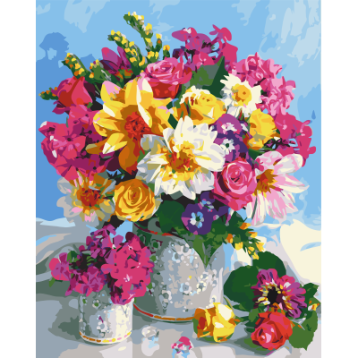 Картина по номерам Art Craft Цветочная радуга 40*50см (RT12114-AC) Картина по номерам Art Craft Цветочная радуга 40*50см (RT12114-AC)