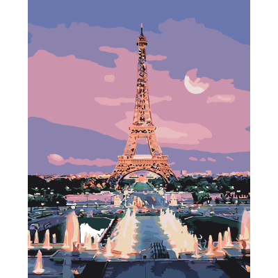 Картина по номерам Art Craft Огни Парижа 40*50см (RT11200-AC) Картина по номерам Art Craft Огни Парижа 40*50см (RT11200-AC)