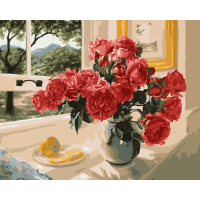 Картина по номерам Art Craft Розы на подоконнике 40*50см (RT12115-AC) Картина по номерам Art Craft Розы на подоконнике 40*50см (RT12115-AC)