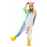 Кигуруми радужный единорог KIGU M (F123563)