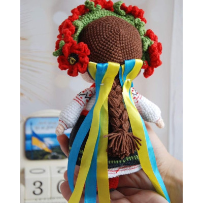 Лялька україночка ручна робота сувенірна з маками Лялька україночка ручна робота сувенірна з маками