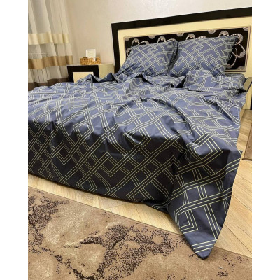 Комплект постельного белья Soft двуспальный 180х220 см Ромбы