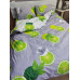 Комплект постільної білизни Soft двоспальний 180х220 см фрукти лайм
