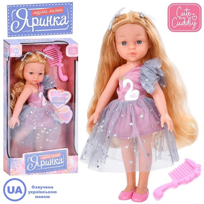 Лялька з довгим волоссям музикальна A-Toys з аксесуарами (KTM5988IUA)