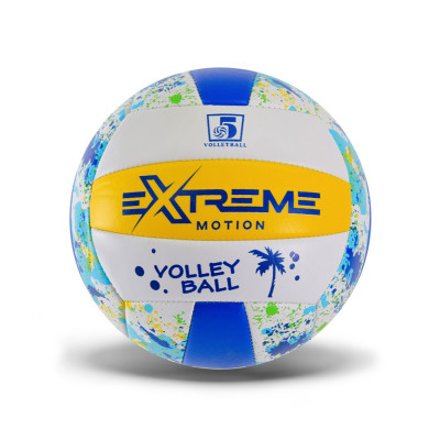 Мяч волейбольный Extreme Motion №5 ПВХ голубой (RTVB24513(Blue))