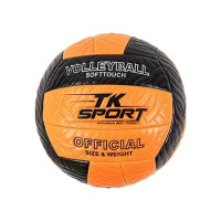 Мяч волейбольный TK Sport №5 PU оранжевый KT Мяч волейбольный TK Sport №5 PU оранжевый KT