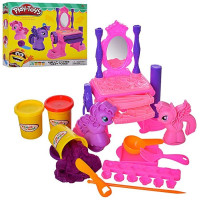 Набор пластилина чудо-пластилин Play-Toys Пони с аксессуарами (KTMK3883) Набор пластилина чудо-пластилин Play-Toys Пони с аксессуарами (KTMK3883)